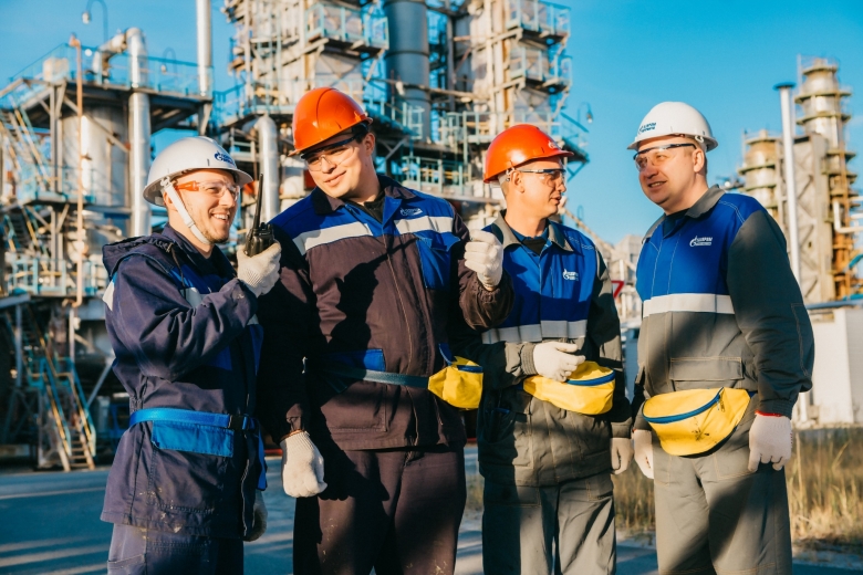 На территории производства № 2 Сургутского филиала Общества "Газпром переработка"