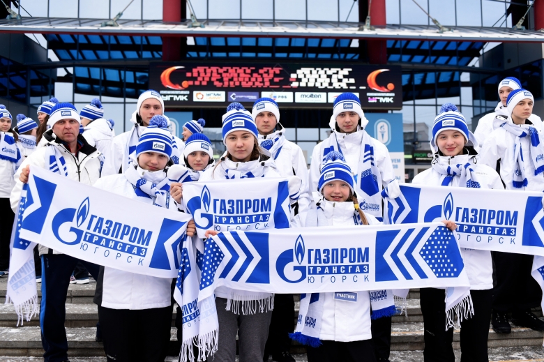 Спортсмены сборной ООО «Газпром трансгаз Югорск»