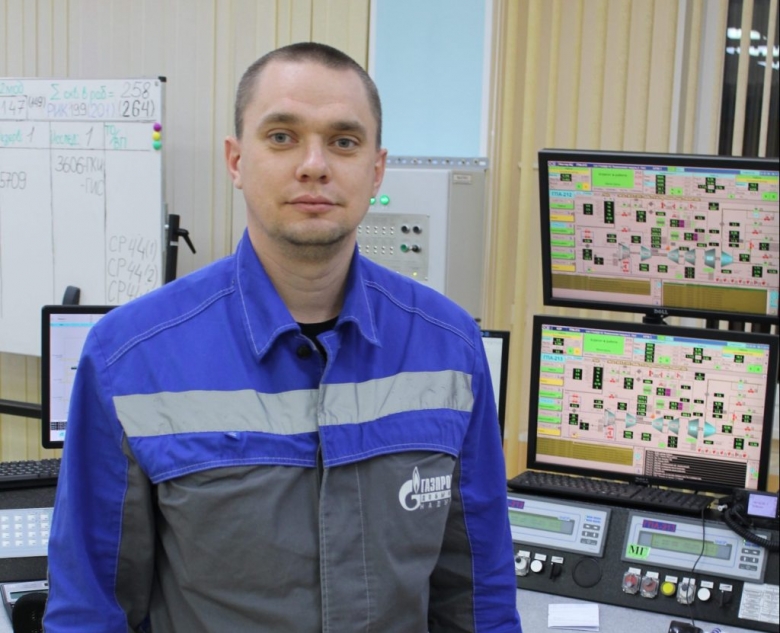 Денис Литвинов, машинист технологических компрессоров