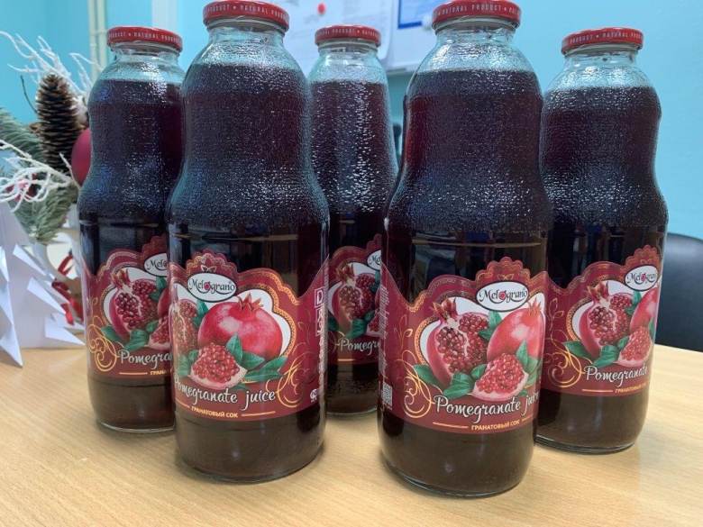 Гранатовый сок для участников акции